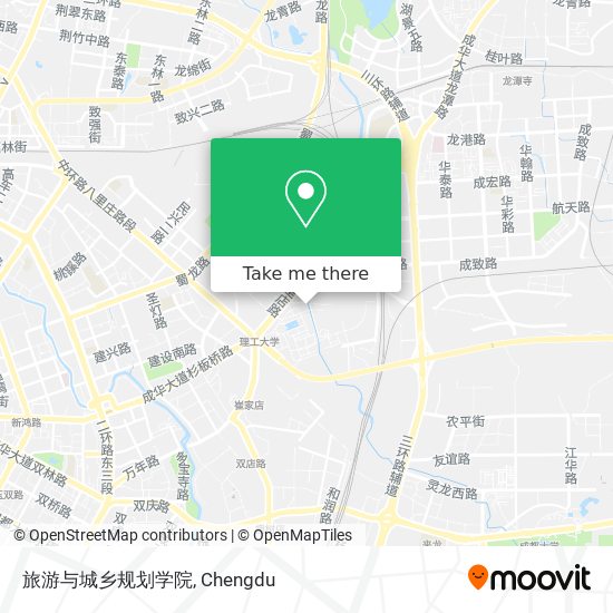 旅游与城乡规划学院 map