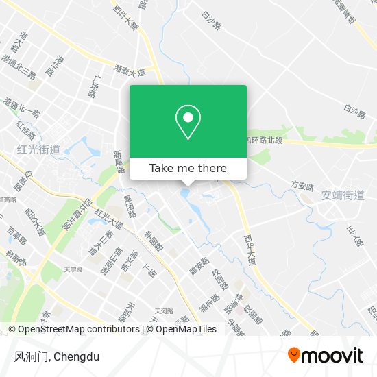 风洞门 map