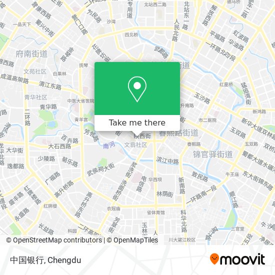 中国银行 map