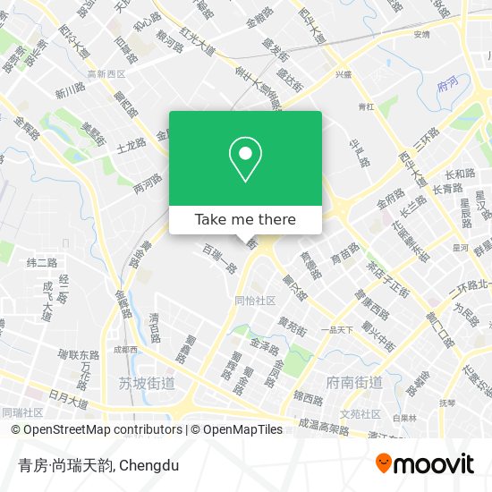 青房·尚瑞天韵 map