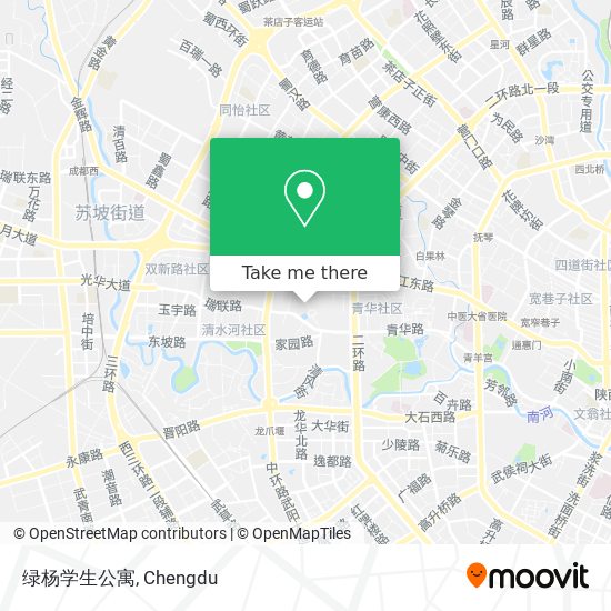 绿杨学生公寓 map