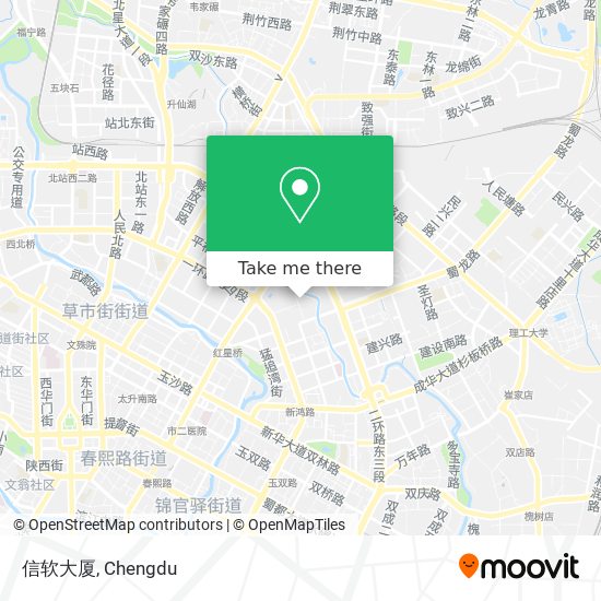 信软大厦 map