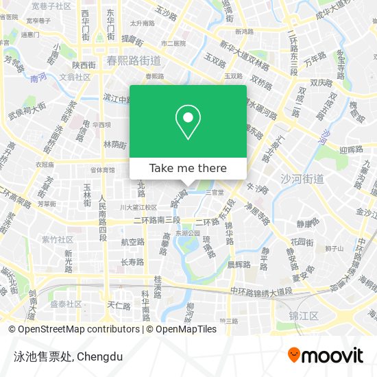 泳池售票处 map