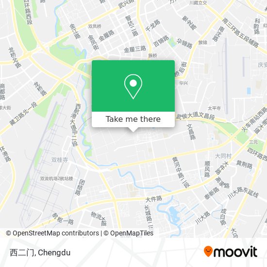 西二门 map