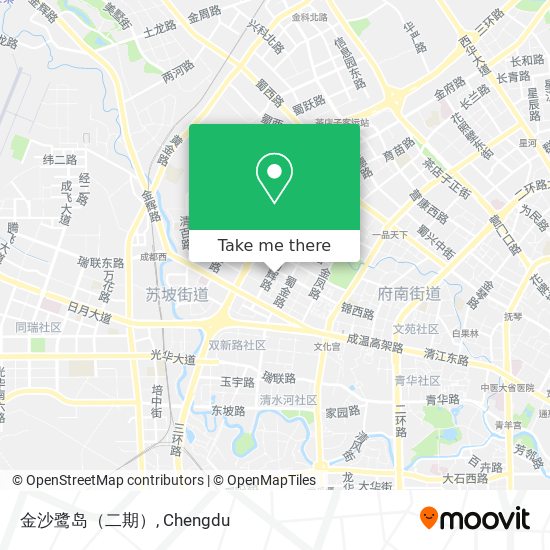 金沙鹭岛（二期） map