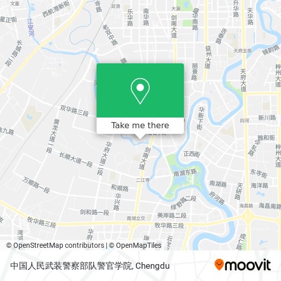 中国人民武装警察部队警官学院 map
