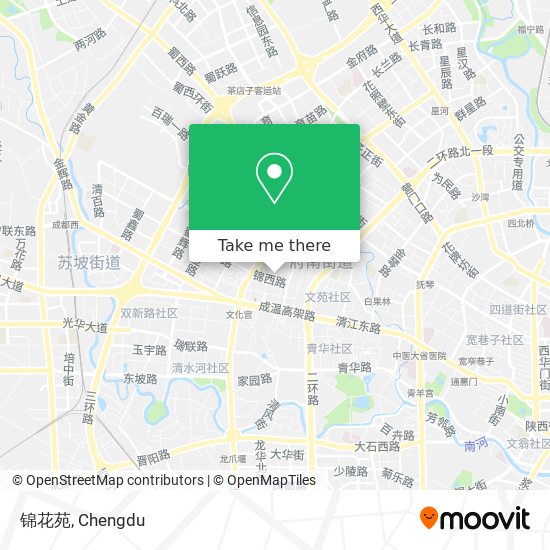 锦花苑 map