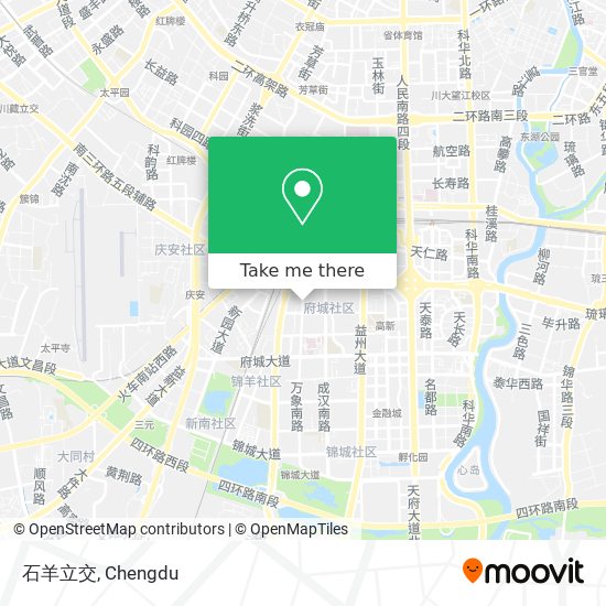 石羊立交 map