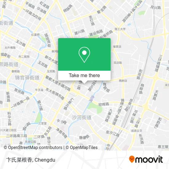 卞氏菜根香 map