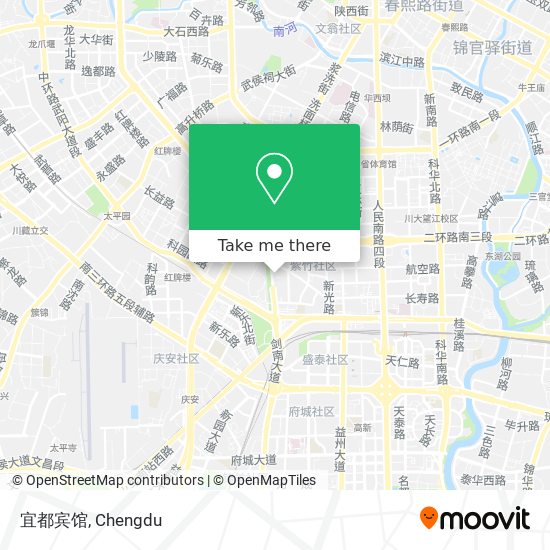 宜都宾馆 map