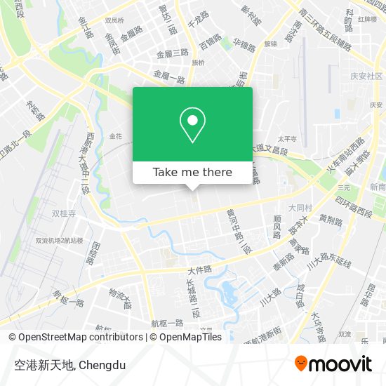 空港新天地 map
