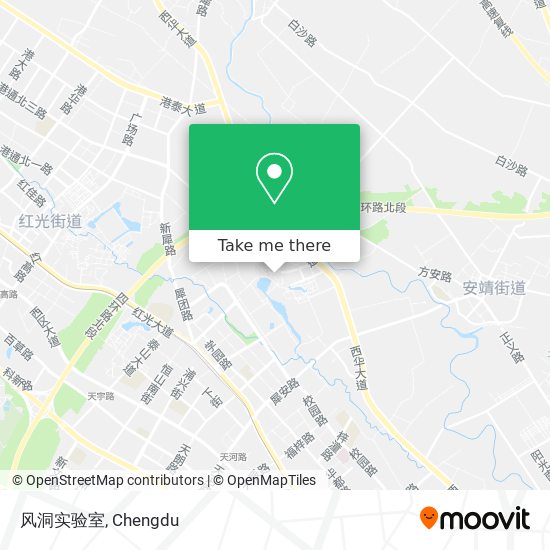 风洞实验室 map
