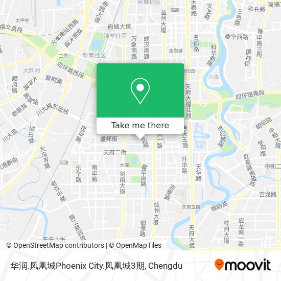 华润.凤凰城Phoenix City.凤凰城3期 map