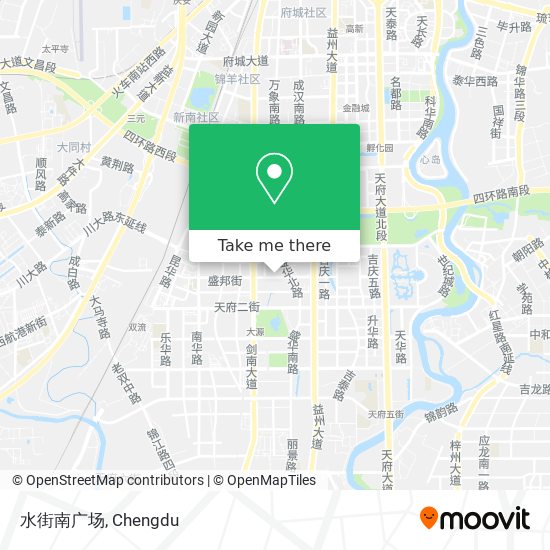 水街南广场 map