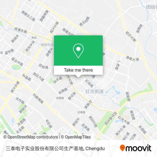 三泰电子实业股份有限公司生产基地 map