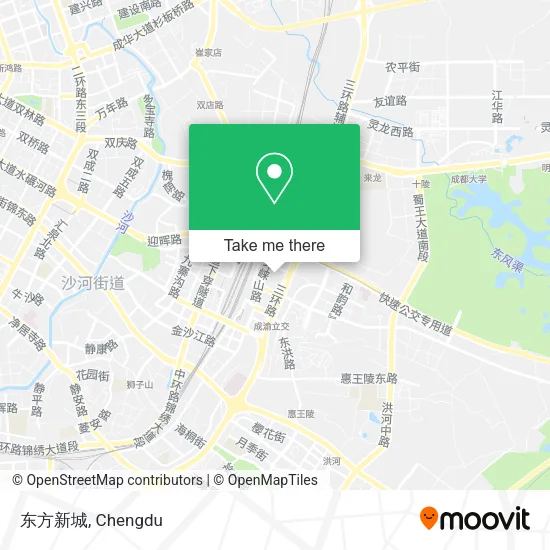 东方新城 map