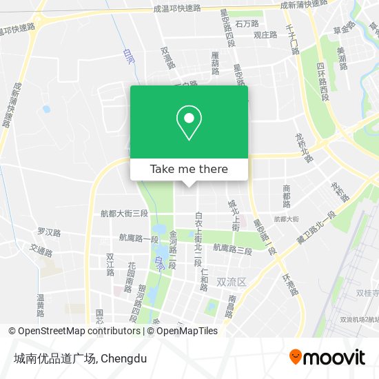 城南优品道广场 map