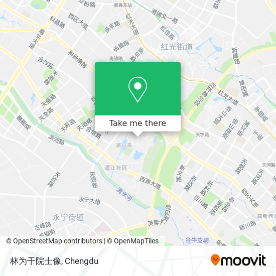 林为干院士像 map