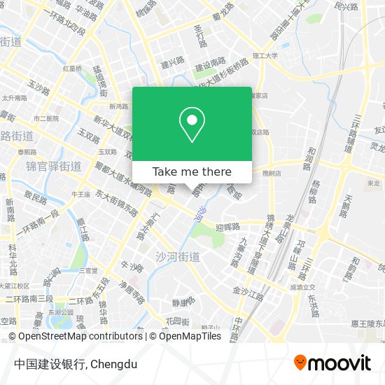 中国建设银行 map