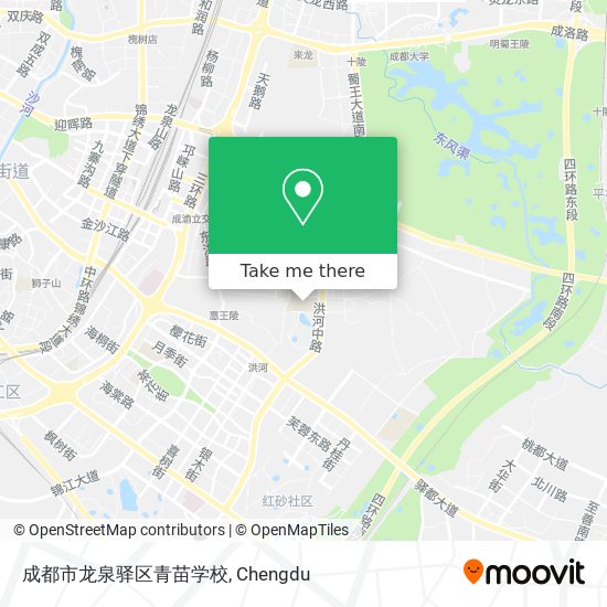 成都市龙泉驿区青苗学校 map