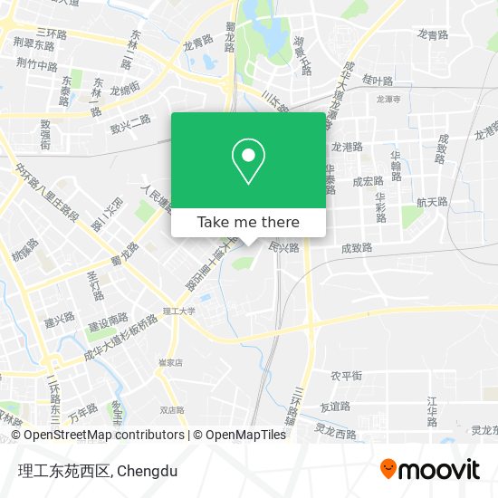 理工东苑西区 map