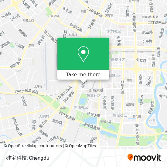 硅宝科技 map