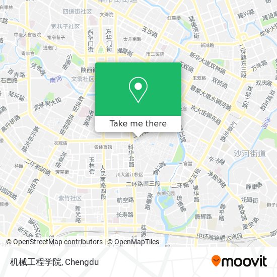 机械工程学院 map
