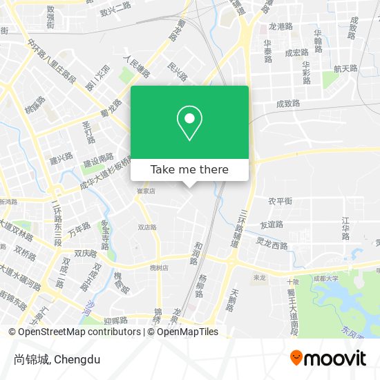尚锦城 map