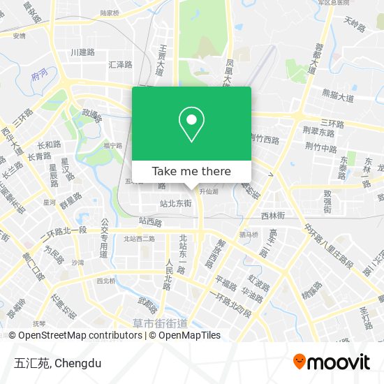 五汇苑 map