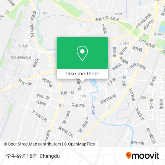 学生宿舍16舍 map