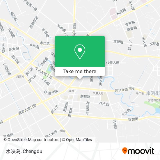 水映岛 map