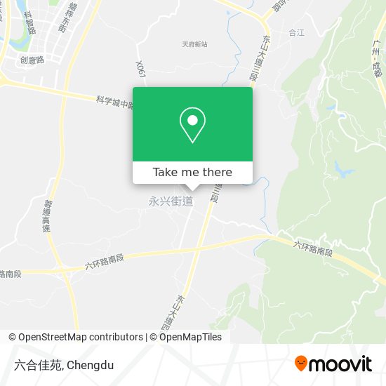 六合佳苑 map