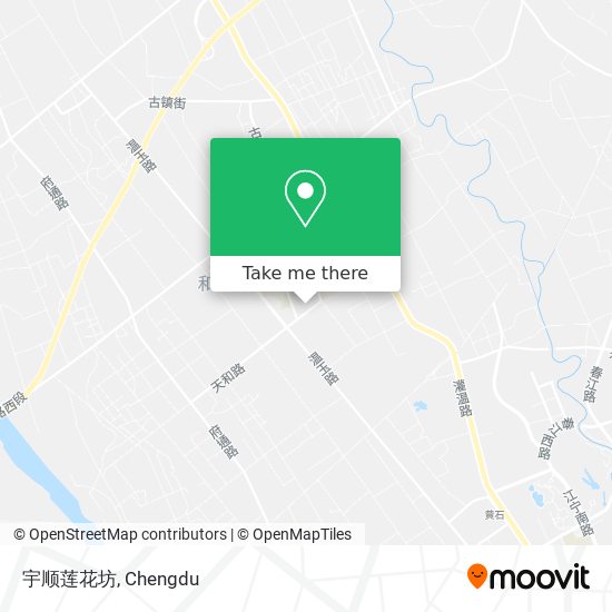 宇顺莲花坊 map