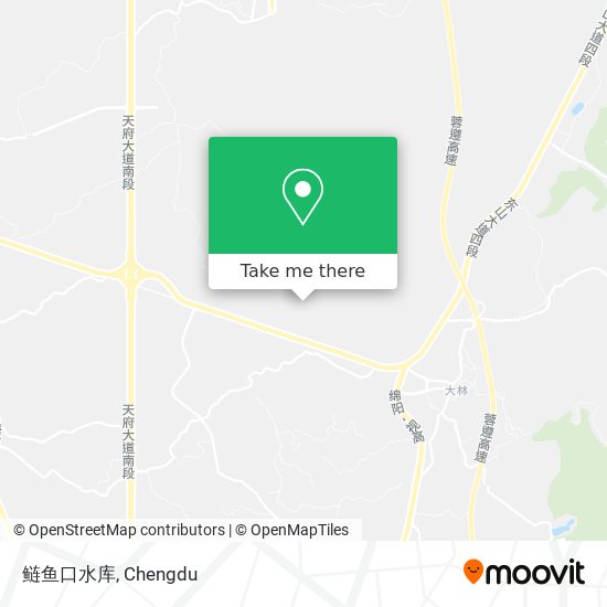 鲢鱼口水库 map
