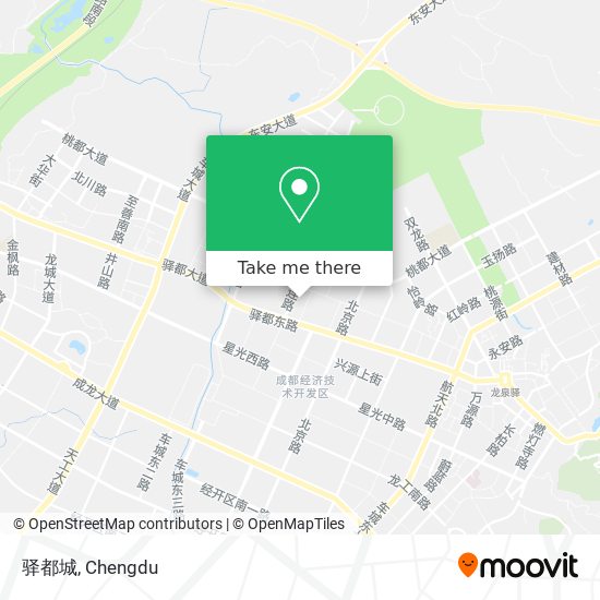 驿都城 map