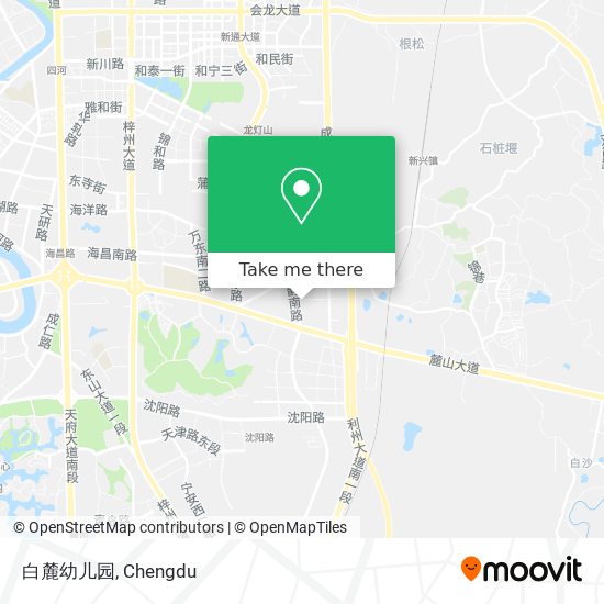 白麓幼儿园 map
