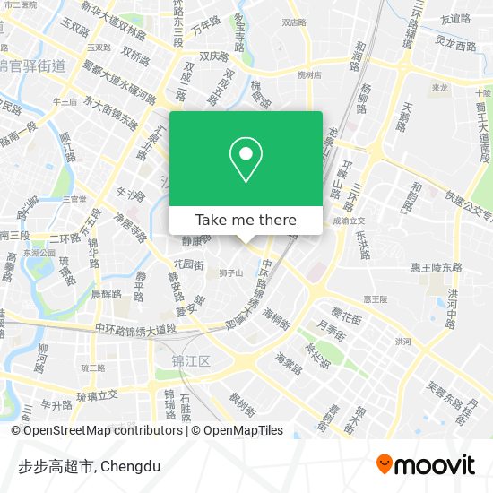 步步高超市 map