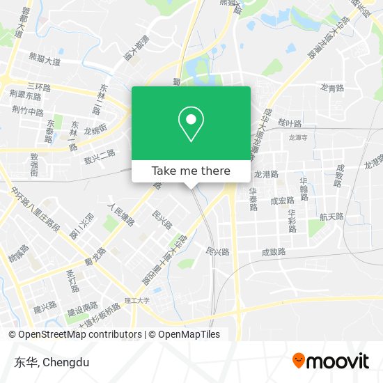 东华 map