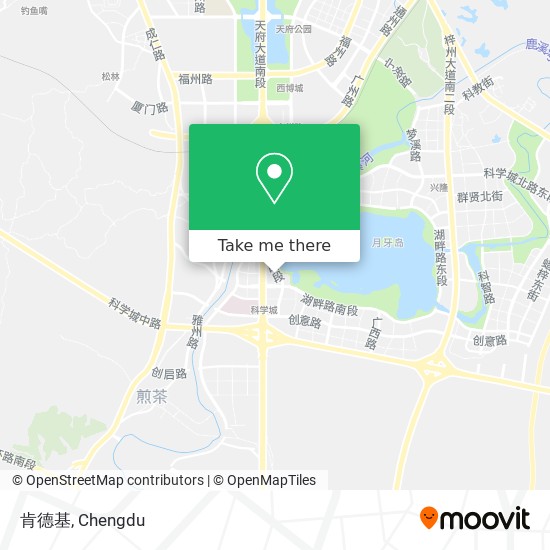 肯德基 map