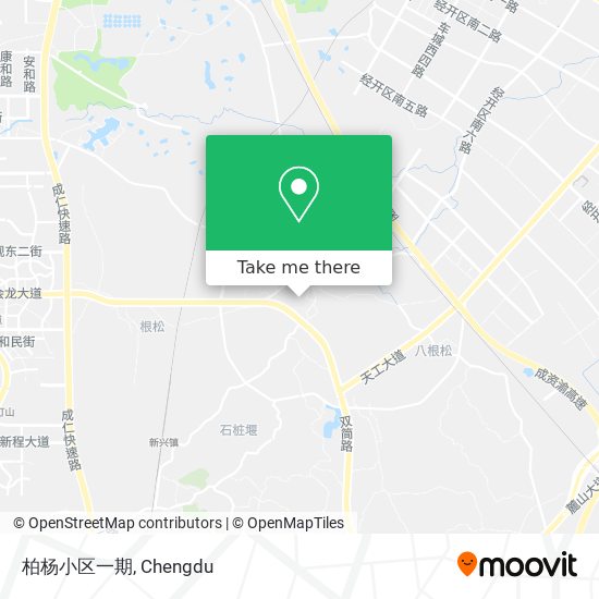 柏杨小区一期 map