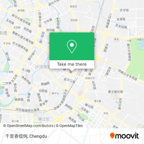 千里香馄饨 map
