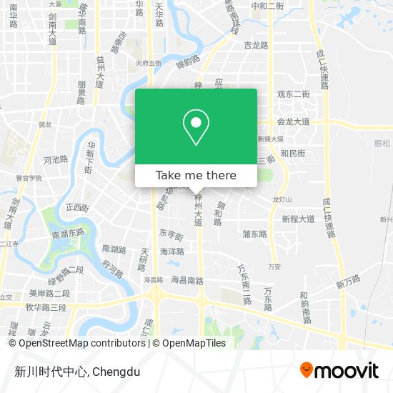 新川时代中心 map