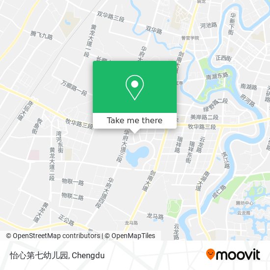 怡心第七幼儿园 map