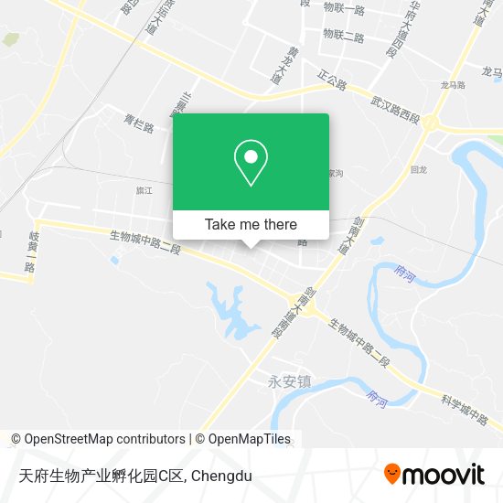 天府生物产业孵化园C区 map