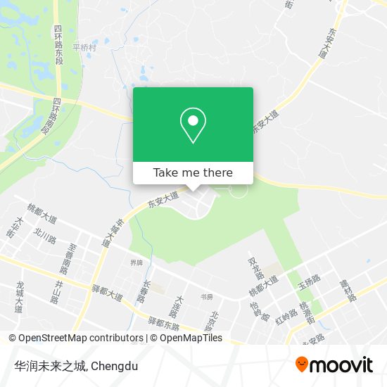 华润未来之城 map