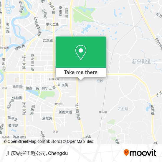 川庆钻探工程公司 map
