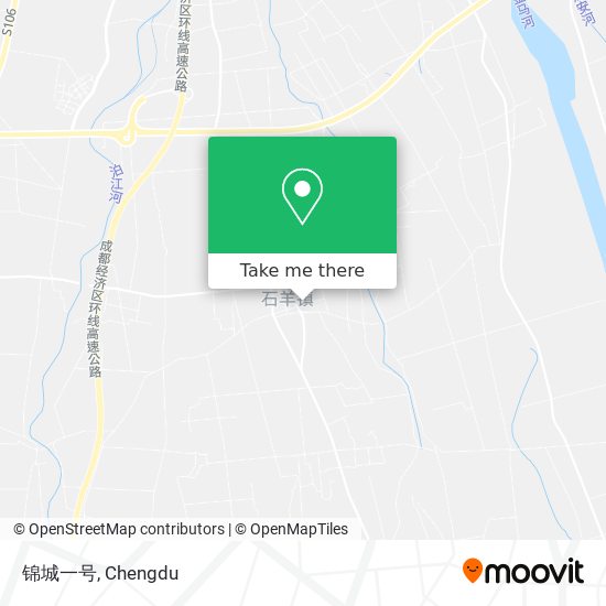 锦城一号 map