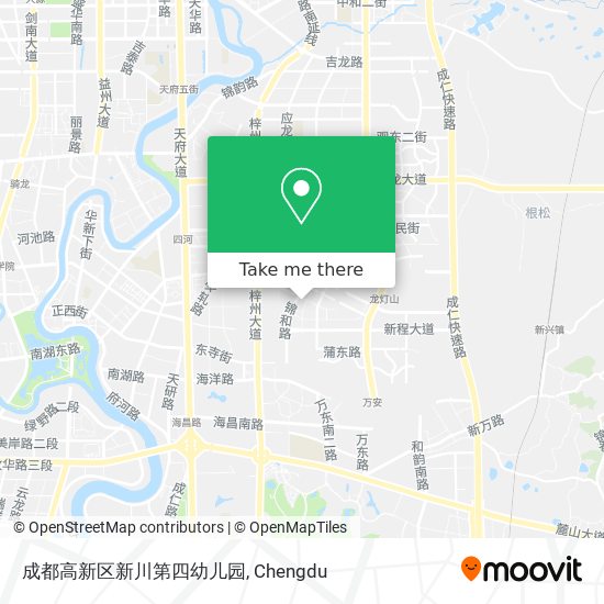 成都高新区新川第四幼儿园 map
