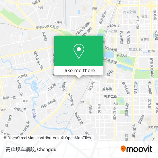 高碑坝车辆段 map