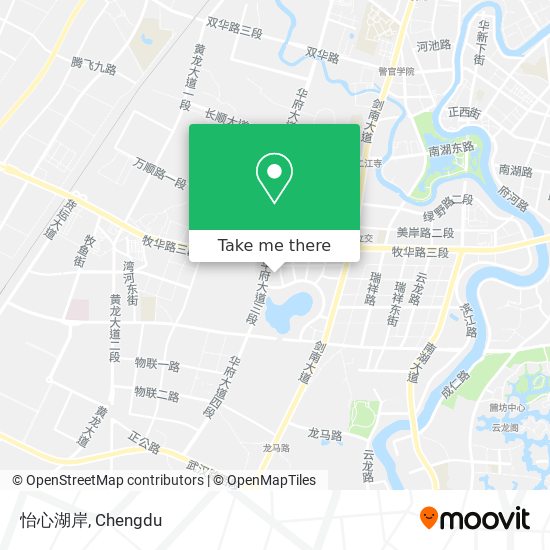 怡心湖岸 map